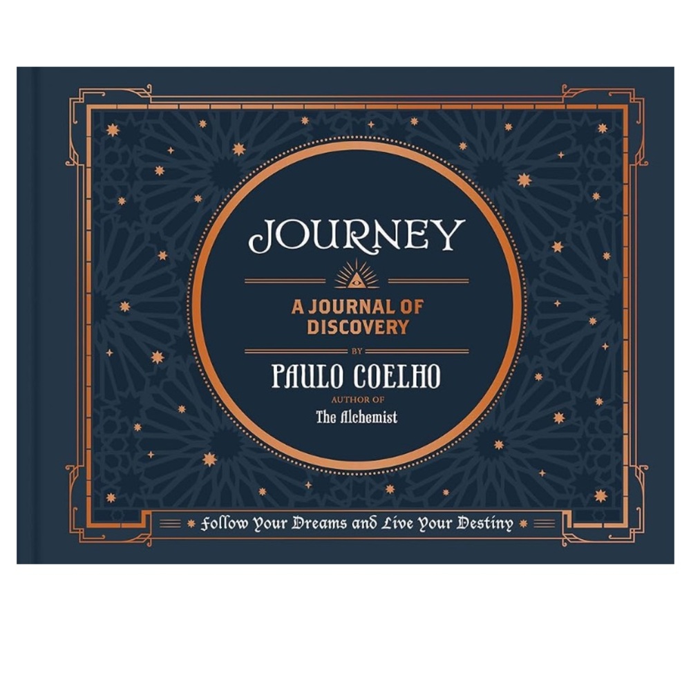 PAULO COELHO JOURNEY of DISCOVERY GUIDED JOURNAL SELF HELP INSPIRATION